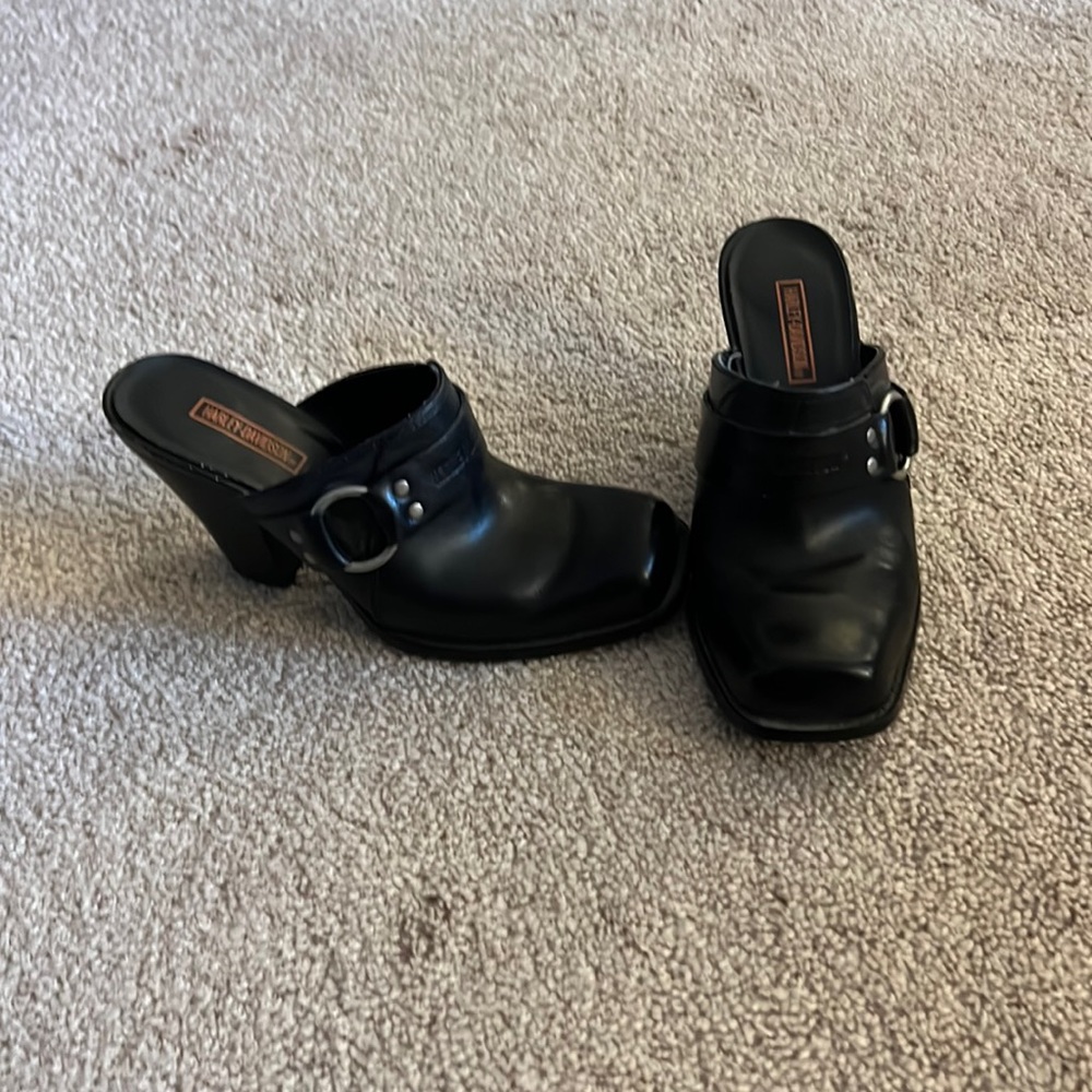 Harley Davidson clogs womens size 6
